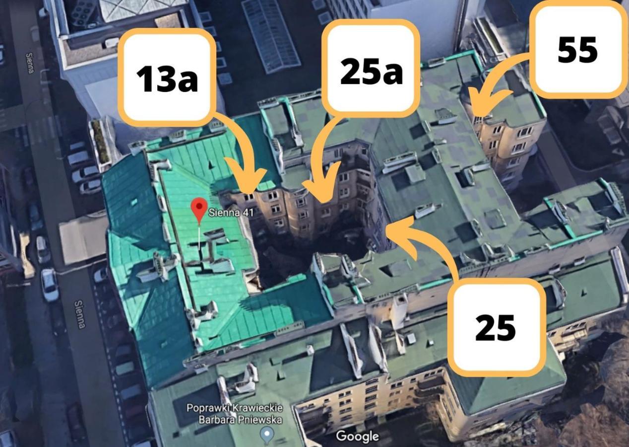 Sienna 41 Boutique Warsaw Apartments Luaran gambar