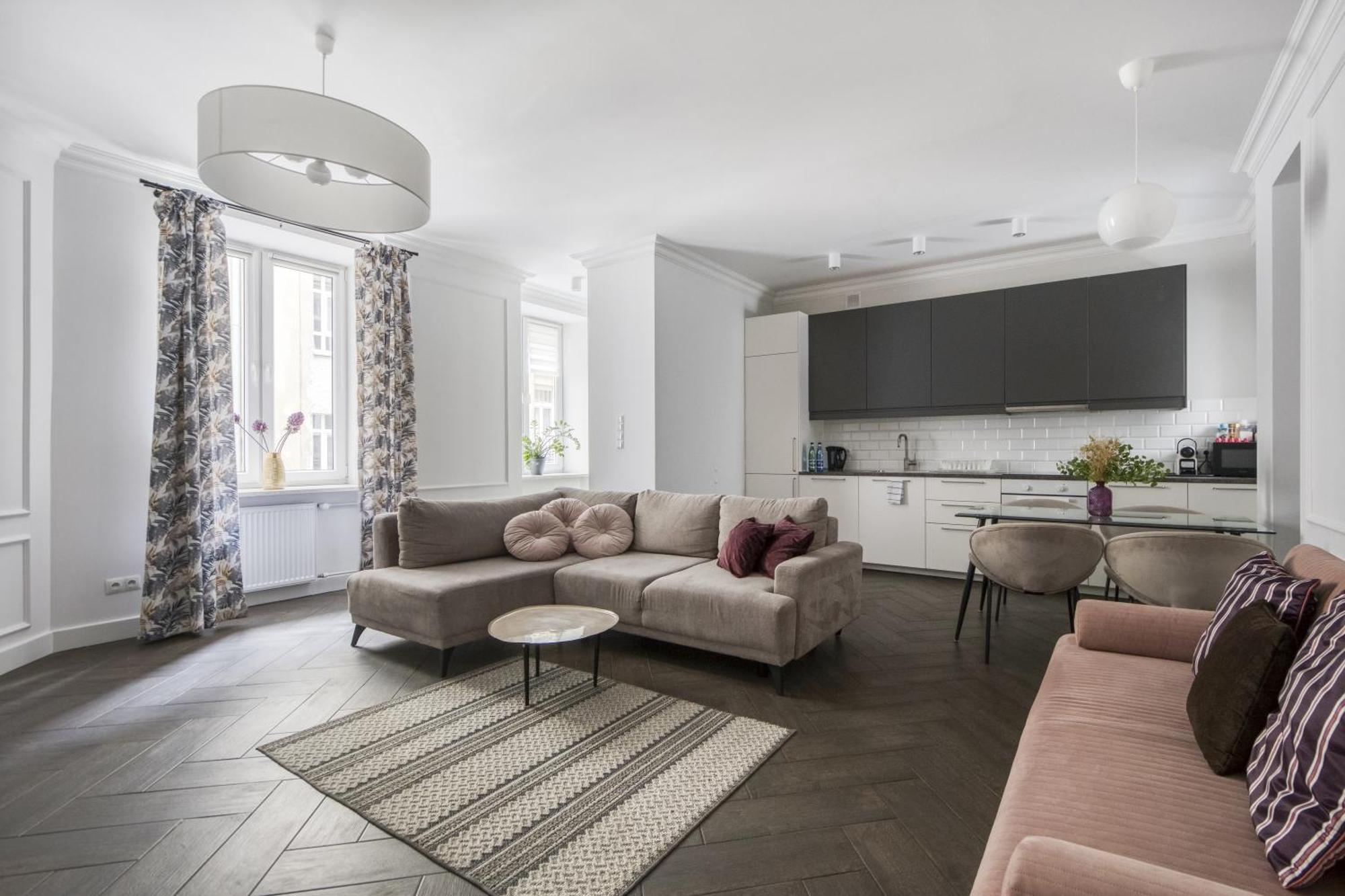 Sienna 41 Boutique Warsaw Apartments Luaran gambar